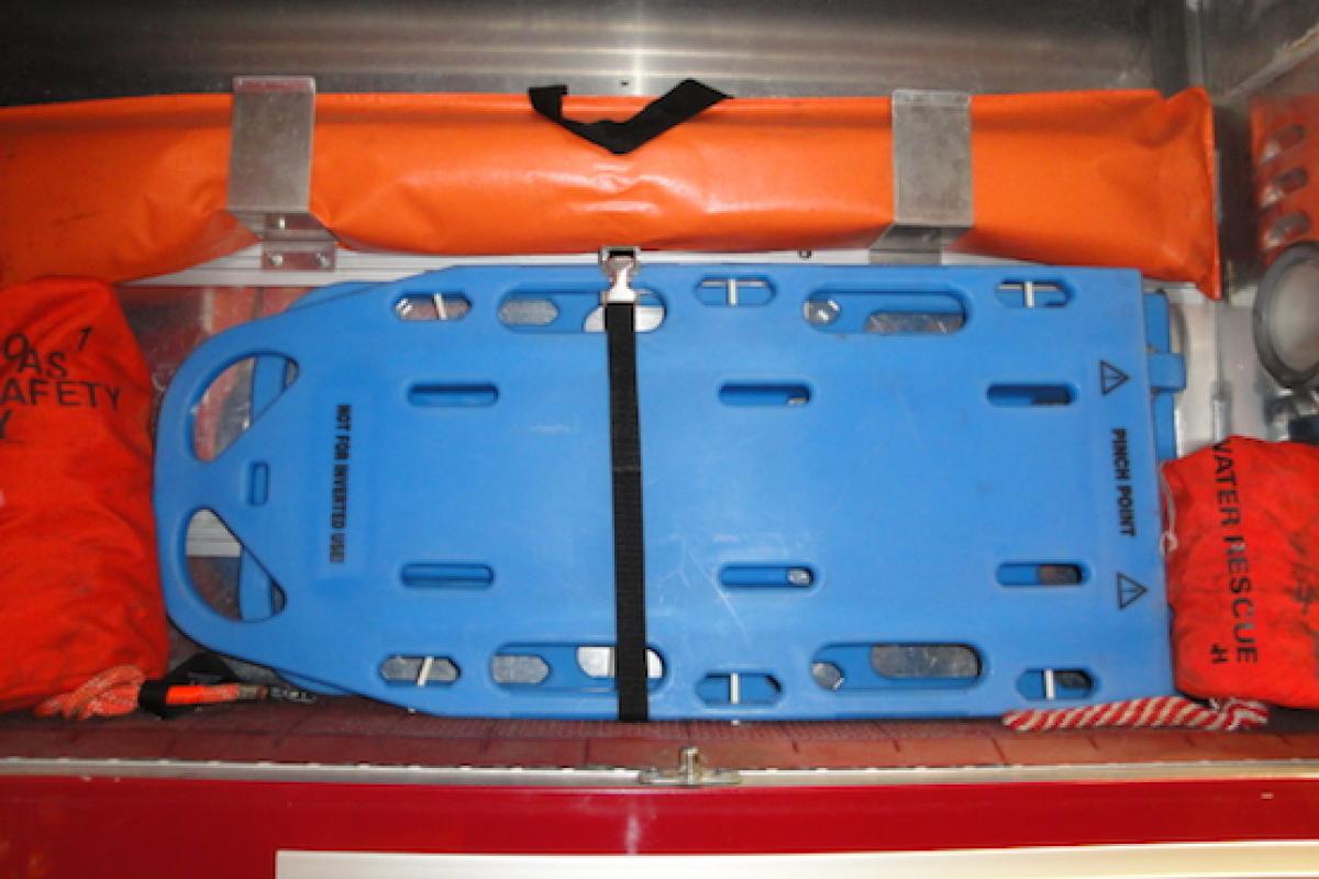 Back Board - Water Rescue Rope
